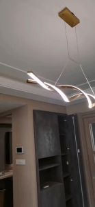 【MG】Modern Dining Chandelier Counter Ceiling Light Living Room Hanging Light Tri Color Bedroom Lamp