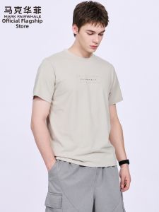 Mark Fairwhale | Ice Feel Technology Mens Round Neck Short Sleeve T-Shirt