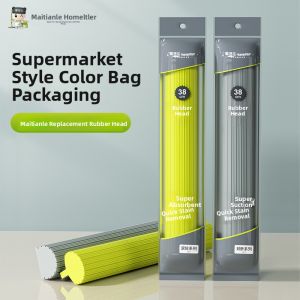 Homettler | Foldable & Roller Absorbent Sponge Mop Head