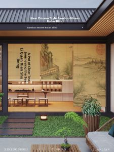 Zen Style Bamboo Roller Blind