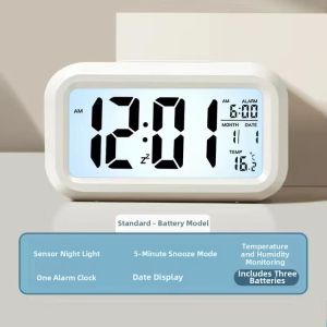 FEIZHUXIANSEN | Automatic Voice Time Reporting Alarm Clock 24h