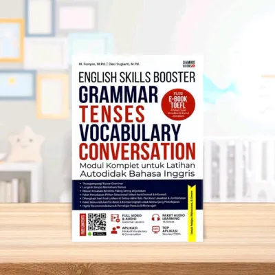 Buku Grammar Tenses Vocabulary Conversation English Skill Booster