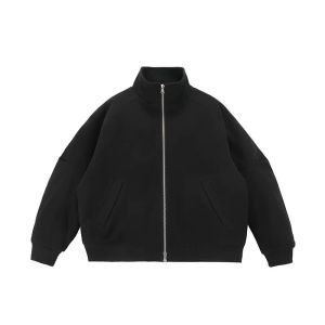 Winter Machete Sleeve Profile Short Cotton Coat Mens Loose Deconstruct Fancy Joxy Jacket Cotton Clothing Cotton Coat Tide