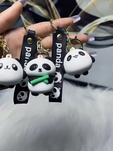 Gantungan Kunci Ganci Panda Series Keychain Bagcharm Aksesoris Hiasan Tas