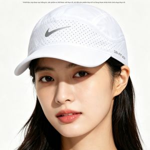 Nike | Mũ Lưỡi Trai Nhanh Khô Thoáng Khí Phản Quang Mùa Hè