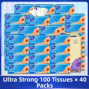 Vinda | Economical Large Family Pack Tissue 120 Counts