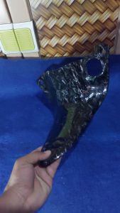 COVER LEGSHILD TENGAH KONTAK HONDA SUPRA X 125 KARBON FORGED