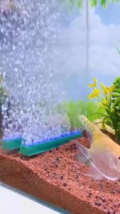 Batu Aerator BALOK Persegi Panjang 6 INCH - Air Stone 15 cm 15cm Gelembung Udara Oksigen Aquarium Aquascape Kolam Ikan Pemberat Selang Airator 3/16 Mesin Pompa Filter Aerasi