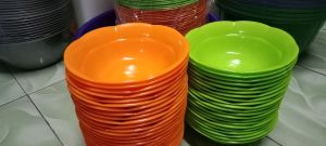 1LUSIN MANGKOK PLASTIK BENING TEBAL/PIRING PLSTIK MURAH 10RIBU BISA COD