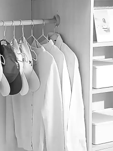 Hat Wall Hanging Strip with Metal Hooks Multi Functional Space Saving Door Storage Organizer
