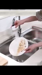 ตัวขยายก๊อกน้ำ ก๊อกน้ำหมุนได้หัวฝักบัวแบบยืดหยุ่นประหยัดน้ำหมุนได้ 360 องศา หัวกรองน้ำ ก๊อกกรองน้ำ ป้องกันการสาดสำหรับกรองน้ำได้