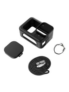 Ốp Bảo Vệ Silicon Cho GoPro Hero 13 Black Chống Xước Kèm Nắp Ống Kính Phụ Kiện Máy Ảnh Chống Nước