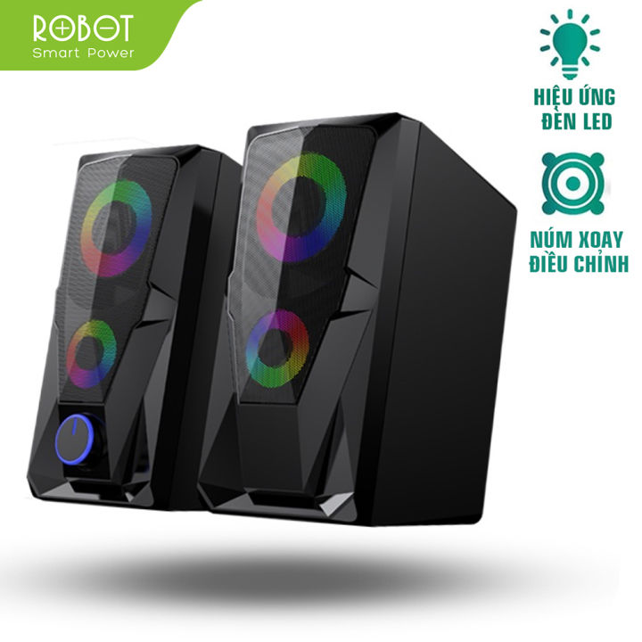 Loa Máy Tính ROBOT RS200 Loa Vi Tính gaming công suất 6W kết hợp ...