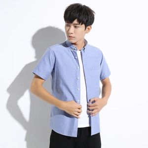 Kemeja Pria Lengan Pendek Kemeja Polos Formal Baju Kantoran Slimfit Kualitas Premium Terbaru 2023