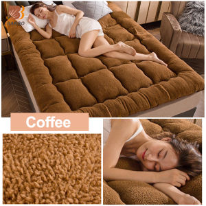 Thicker Mattress Foldable Tatami  Matress Thicker 13cm Mattress Tatami Bed Mattress Single/Queen/King Size Spring Four Seasons Matress Anti-mite Antibacterial Hotel Student Dormitory Single Thickened Household Mattress Convenient Storage
