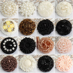 กระดุมขนสัตว์ขนาดใหญ่ กระดุมเสื้อโค้ท กระดุมเสื้อแจ็คเก็ต กระดุมตกแต่งเสื้อถัก กระดุมทรงกลม กระดุมหัวเข็มขัด กระดุมหัวเข็มขัด