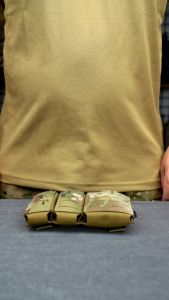 IDOGEAR Tactical Triple Mag Pouch Multi-function Tool Pouch MOLLE Double 9mm & Single 556 Mag Pouch Outdoors Sports Bag 3586
