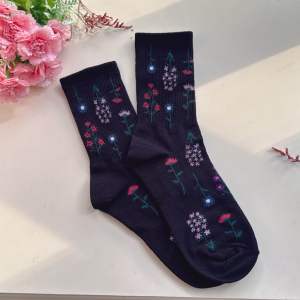 Korean Socks- Flowers- Iconic Socks