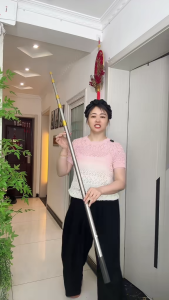 ด้ามจับสวิง ด้ามต่อฉมวก ยืด-หด สแตนเลส น็อต 8 มม. ยาว 1.9 เมตร รหัส รหัส HT-476