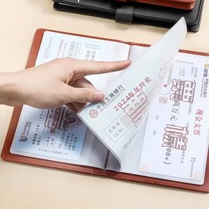 และทะเบียนบ้าน ใส่สมุดบัญชี สลากออมสินและธกส ได้ ใบฝากเงินอเนกประสงค์ ใบฝากเก็บเช็ค ใบแจ้งหนี้