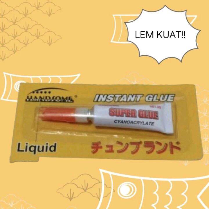 Lem Super Glue Lem Kuat Lem Serbaguna Untuk Kayu Karet Besi Kain Dan Benda Plasti Lazada Indonesia