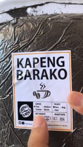 [KBM] Authentic Batangas Kapeng Barako Beans and Grounds in Resealable Pouch (1KG/500G/250G/100G) Marians
