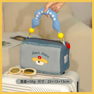 Túi Đựng Mỹ Phẩm Chống Thấm Nước Dung Tích Lớn Túi Đựng Mỹ Phẩm Du Lịch Cầm Tay Cho Nữ Túi Đựng Mỹ Phẩm Bằng Vải Oxford Họa Tiết Hoạt Hình