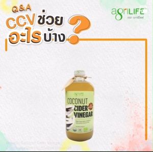 Coconut Cider Vinegar USDA Organic 240 ml, น้ำส้มสายชูหมัก และ ธรรมชาติจากมะพร้าว, ผลิตจากออร์แกนิก ไซเดอร์ CCV ขนาดทดลอง