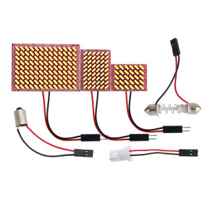 Đèn Đọc Sách LED Siêu Sáng T10 117 Bóng Đèn Trong Xe 12V Đèn Trần Xe Đèn Khoang Hành Lý Đèn LED Modifiction Cho Xe Hơi