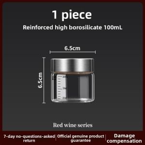 Food Grade Sealed Storage Glass Bottle 100ml