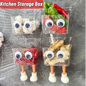 Kitchen Onion Ginger Garlic Storage Basket Storage Rack Bathroom Hanging Basket Bathroom Wall Plastic Storage Basket Storage Box