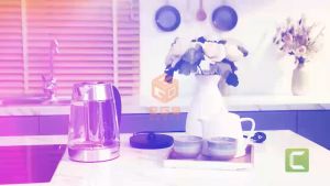 Bình siêu tốc Chefio  kèm lõi lọc trà inox 304 cao cấp bảo hành 12 tháng