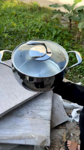 Nồi inox OYATTON nồi canh nồi canh inox nồi 3 lớp nồi bếp từ nồi canh inox nồi cao cấp