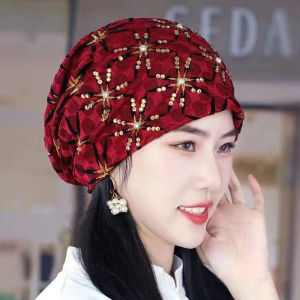 ฤดูใบไม้ร่วงบาง STACKABLE หมวกผู้หญิงแฟชั่นสบายๆเครื่องปรับอากาศหมวกใหม่มาถึงอเนกประสงค์ Headscarf หมวกซ่อนขนสีเทา