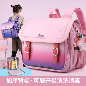 Ultra-Lightweight Spine-Protection Backpack for Elementary School Students Boys And Girls Dual-Shoulder Bag Easy to Carry