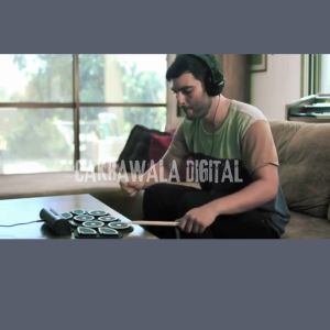 PROMO Drum Elektrik Portable Digital Electronic Digital Drum Kit 7 Pads Folding USB Power - G3002