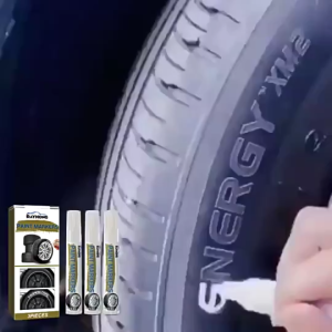 3Pcs Paint Markers White Waterproof Permanent For Car Tyre Quick Dry Pen