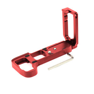 A7M3 Quick Release L Bracket Plate Hand Grip Holder for Sony A7III A7RIII A9 DSLR Camera Tripod Ballhead Stretchable Baseplate