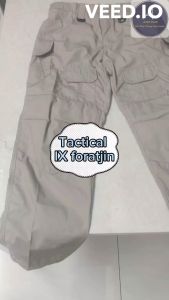 Atjin- Celana Tactical Panjang Air Force IX Lightning Pria Material Ripstop Tornado Grade Militer [ 4 Warna-Size 28-44]