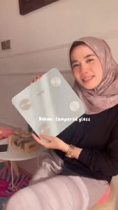 (BH 1 năm) Cân sức khỏe điện tử Samono SW-BS01 màn hình LED 4 cảm biến đo 15 chỉ số kết nối bluetooth có app theo dõi chỉ số cở thể