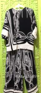 One set baju muslim jumborayon tunikpremium