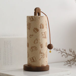 YUANSHANZHU | Solid Wood Paper Towel Holder