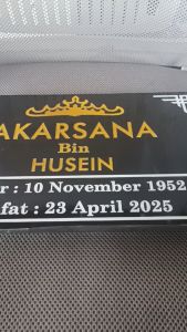 Nisan Granit Motif Lambang Siger: Ukuran & Desain Kustom