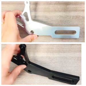 Pát sau xe Wave/Sirius/Future/Dream đĩa 220 xài heo 2 Piston đối xứng Nissin Adelin Fando màu đen Màu trắng CNC