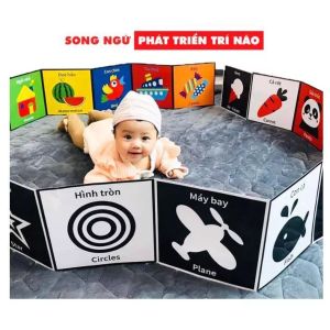 Trọn Bộ Tranh Thẻ Kích Thích Thị Giác Cho Trẻ Sơ Sinh Giúp Bé Phát Triển Các Giác Quan Và Bảo Bộ