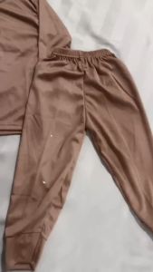 Baju tidur bear ANAK piyama cokalte untuk anak 2-6 tahun