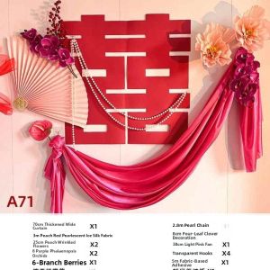 Simplified High-Class Wedding Decorations