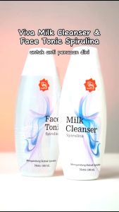 Viva Milk Cleanser Spirulina (for Normal & Dry Skin) - 100 ml