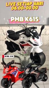 Sepeda Balance Bike Anak Motor Kaki PMB K615 CBR150 Kayuh Tolocar Push Desain Stylish Dan Sporty Musik Dan Bagasi Penyimpanan Unisex Untuk Semua Gender - Lazada