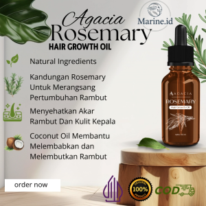 ROSEMARY HAIR GROWTH OIL - Rosemary Oil / Penumbuh Rambut / Hair Tonic / Untuk Rambut Kering / Hair Care / Vitamin Rambut / Hair Serum / Perawatan Rambut Rontok / Penumbuh Rambut Cepat / Obat Rambut / Penebal Rambut / Menyuburkan Rambut / Tekstur Repair